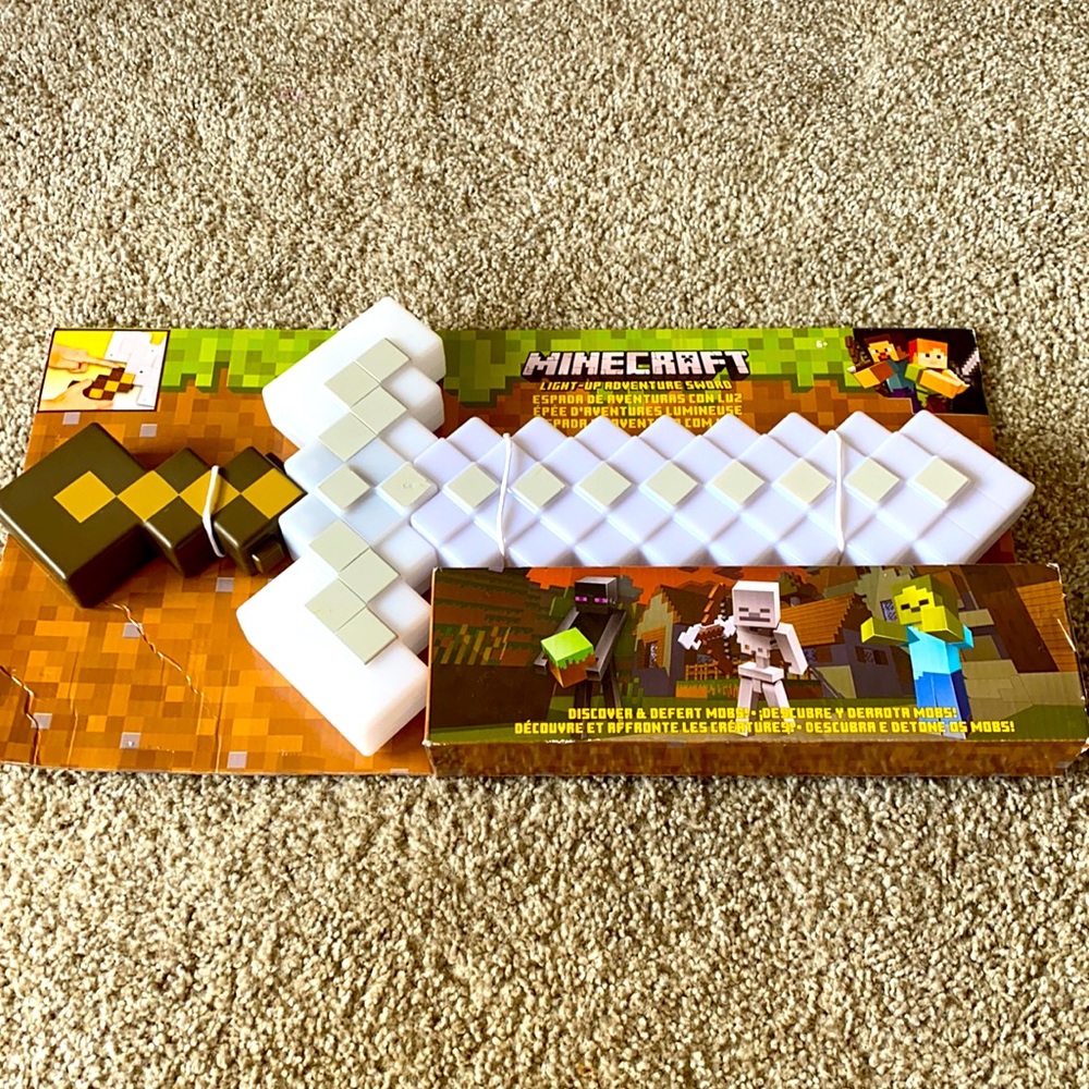 Minecraft Light up Sword
